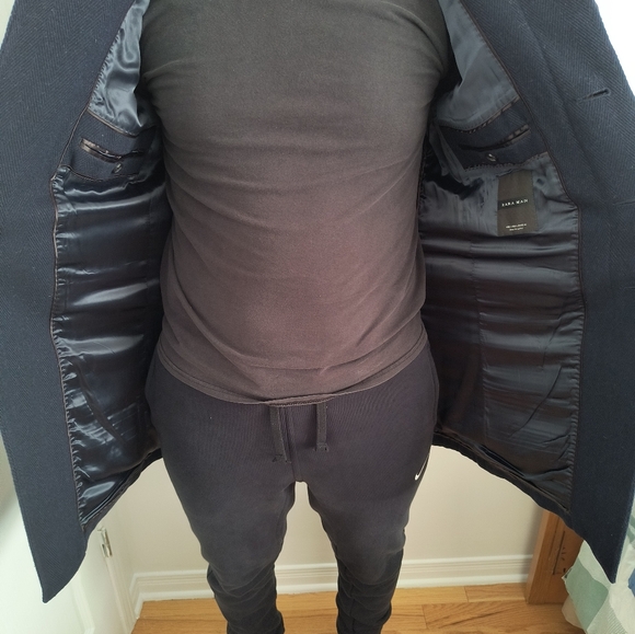 Zara Men Blue Coat - Picture 4 of 7